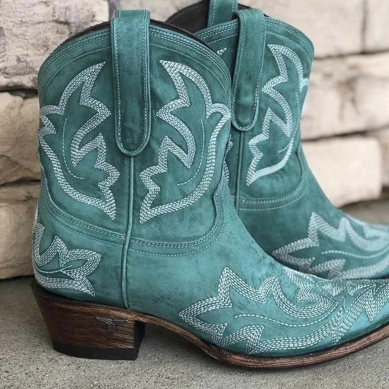 Katie | Women’s Western Mid Calf Cowboy Boots
