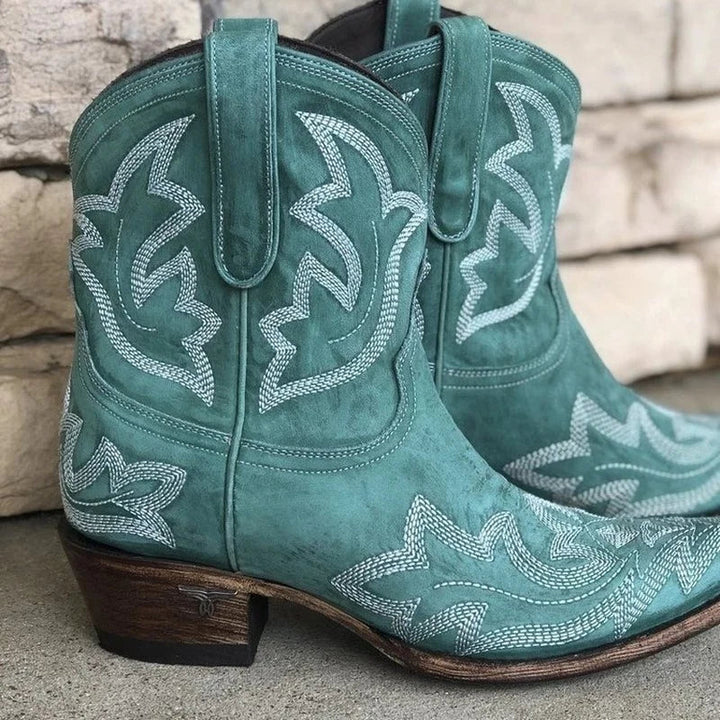 Katie | Women’s Western Mid Calf Cowboy Boots