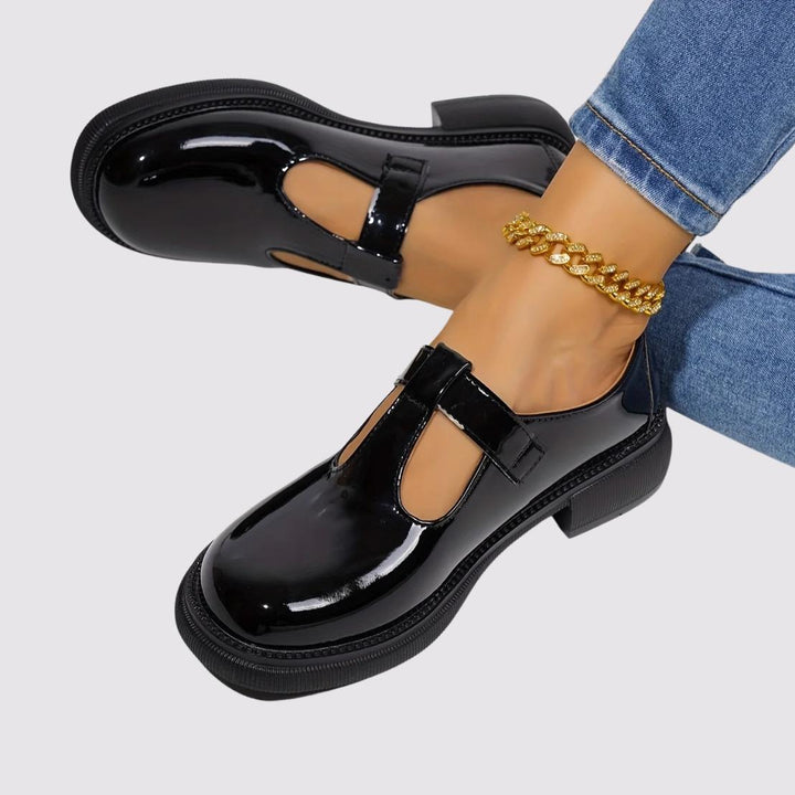 MIRELLE™ Patent Flat Mary Janes