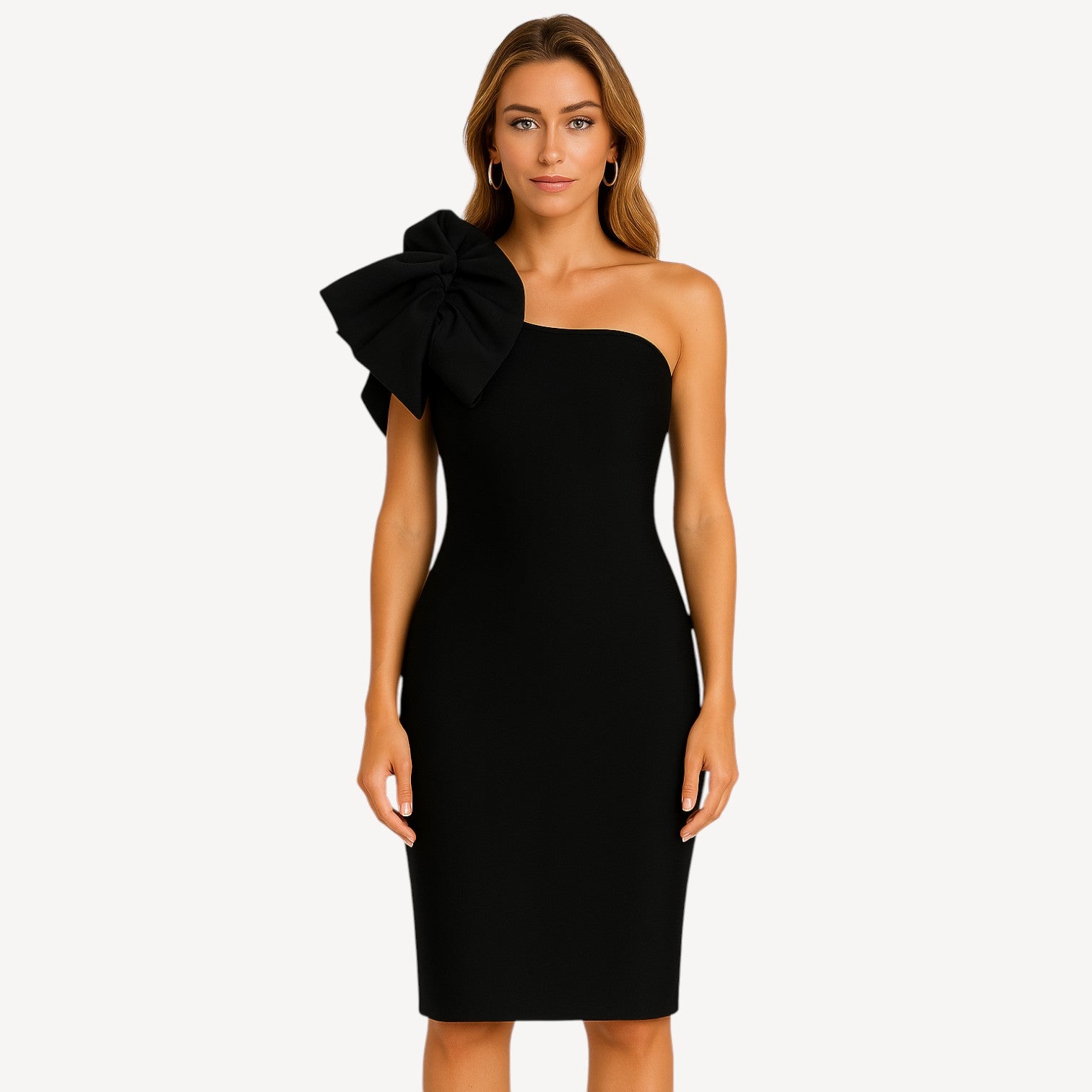 Bow Detail Cocktail Dress