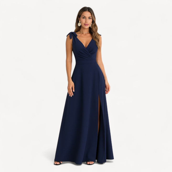 Elegant Slit Evening Gown