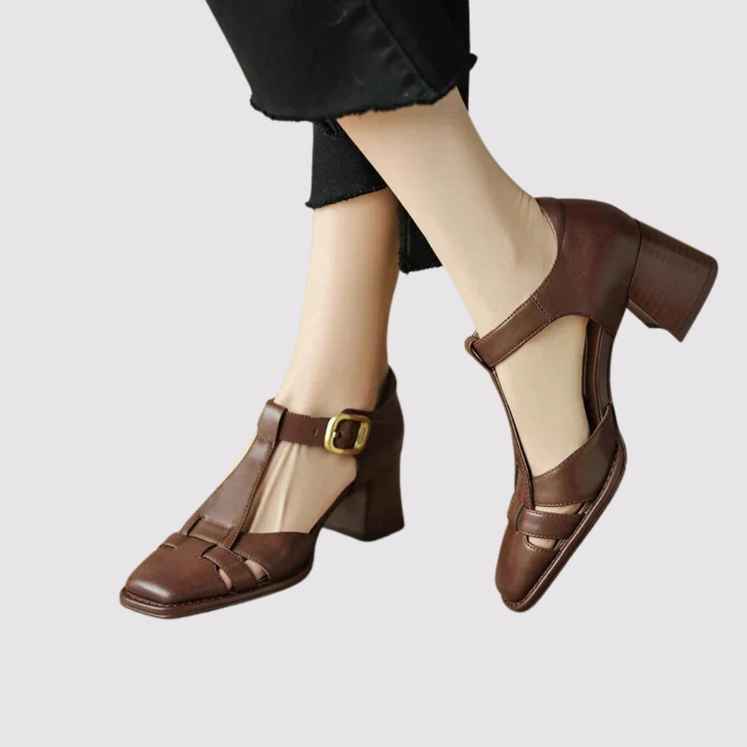 Michela - Square Toe Sandals