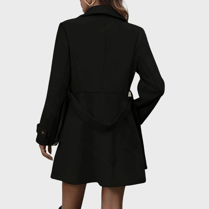 Women's Sophisticated Longline Trench Coat