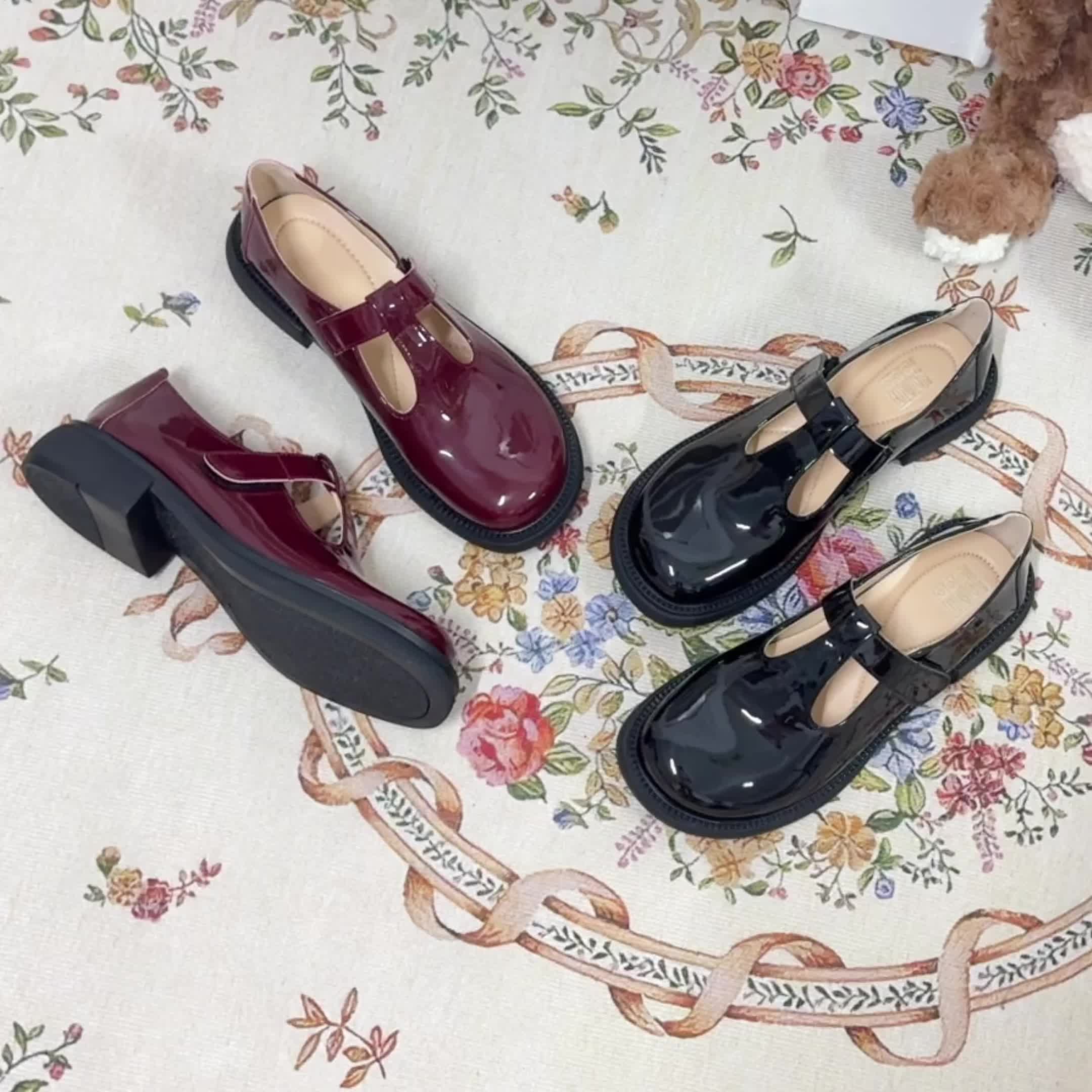 MIRELLE™ Patent Flat Mary Janes