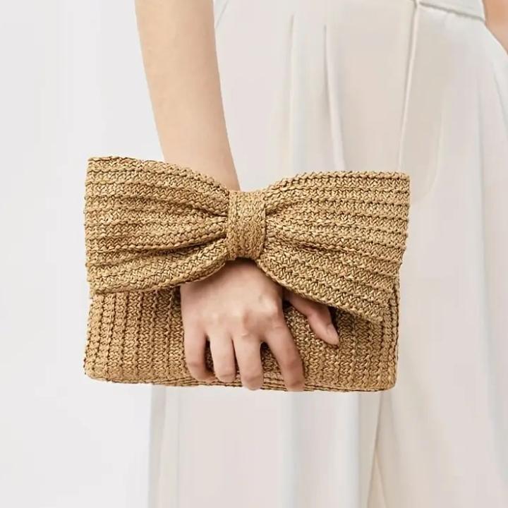 Women's Minimalist Bowknot Handbag