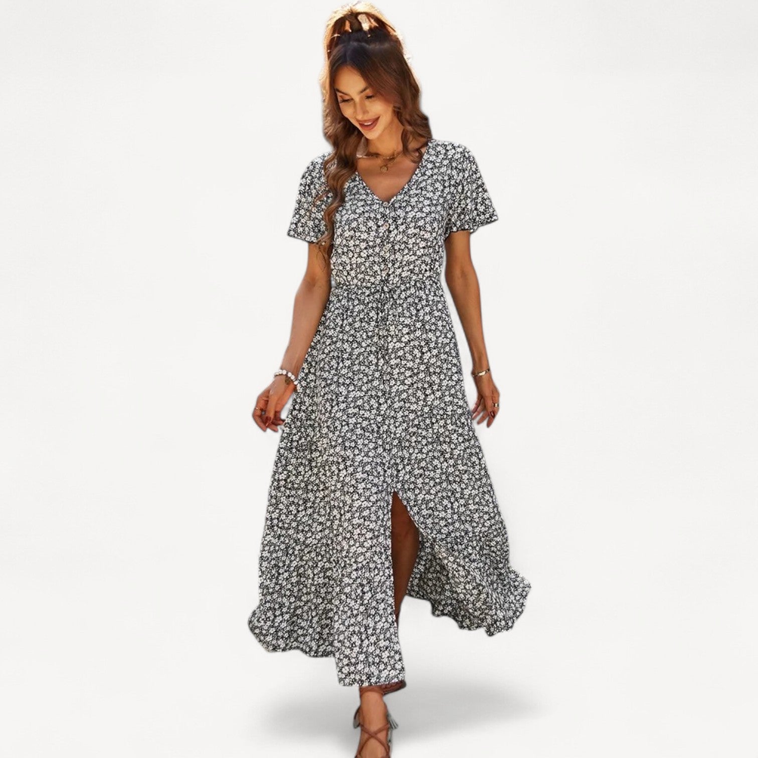 Floral Summer Maxi Dress