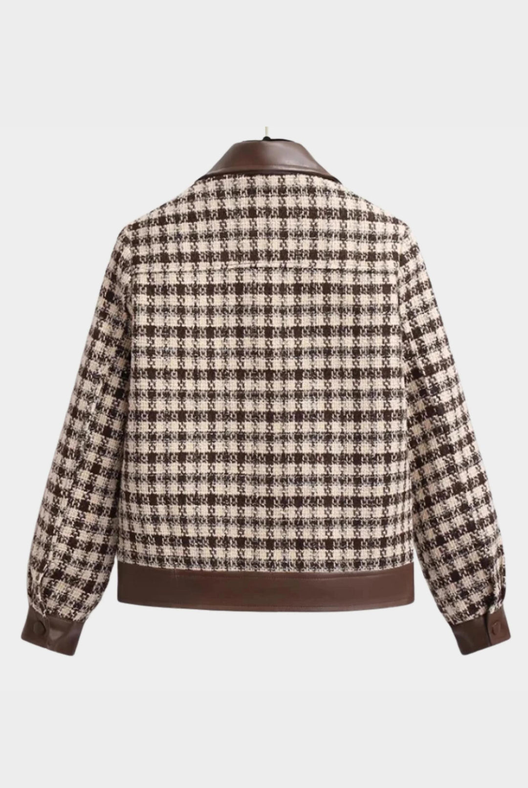 Beatrice - Plaid Contrast Jacket