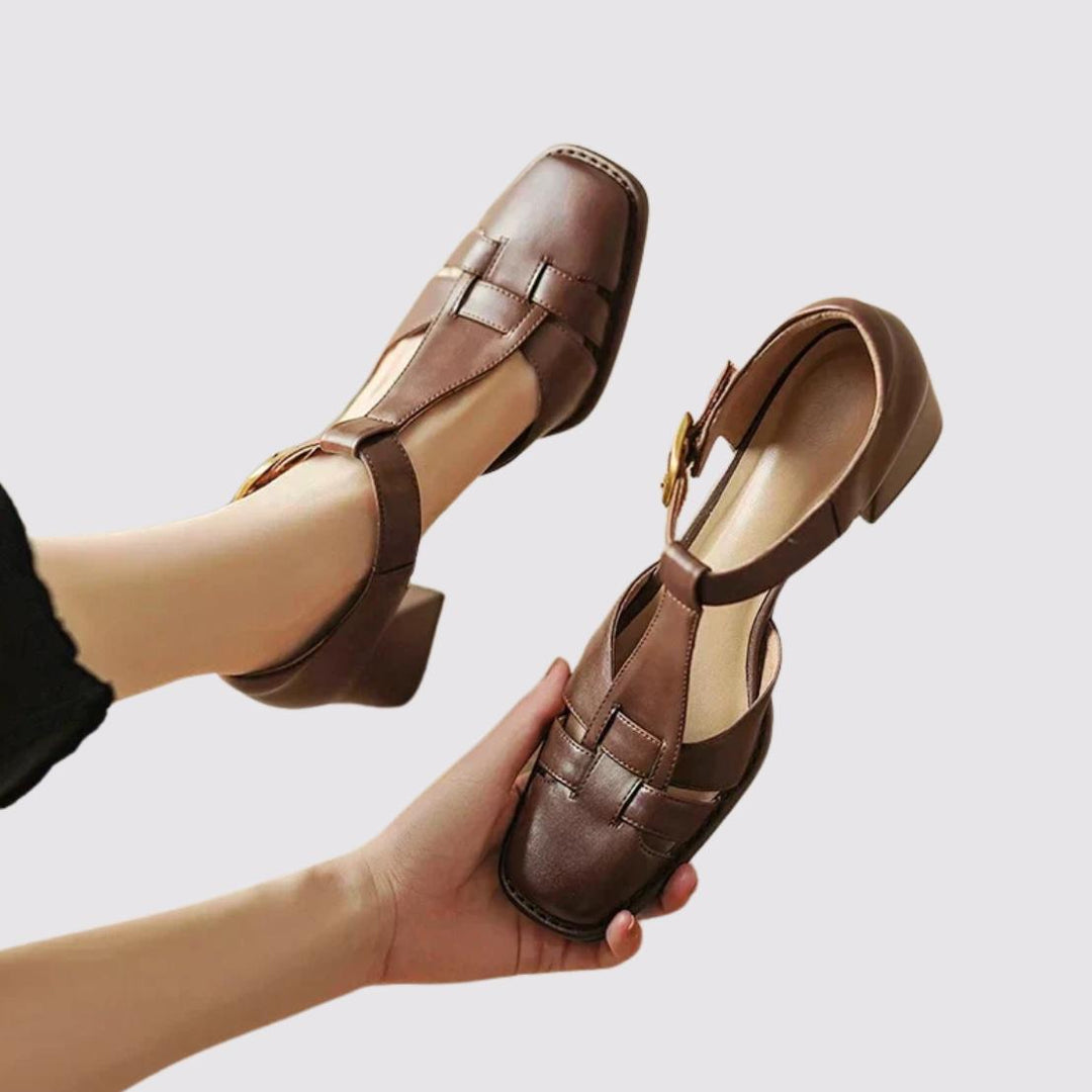 Michela - Square Toe Sandals