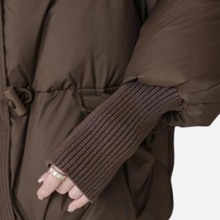 Women’s Fur-trim collar Puffer Cotton Jacket