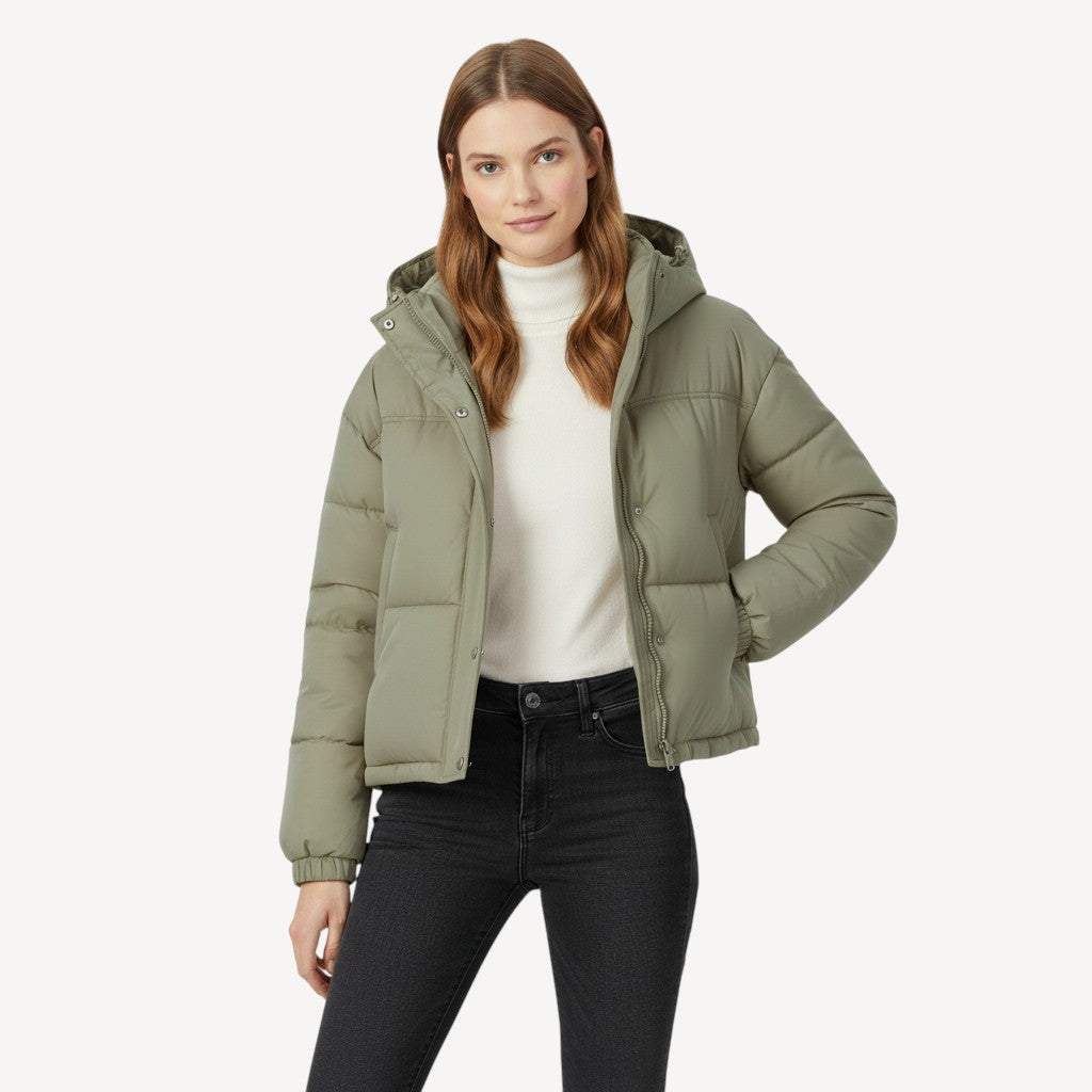 Lightweight Quilted Winter Coat