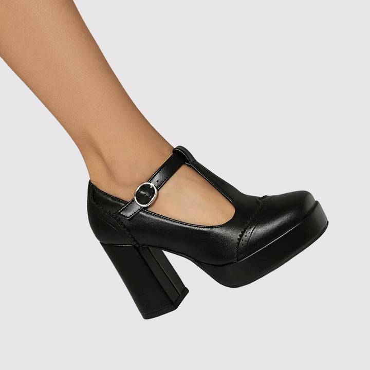 ADELYN™ Vintage Block Heel Mary Janes