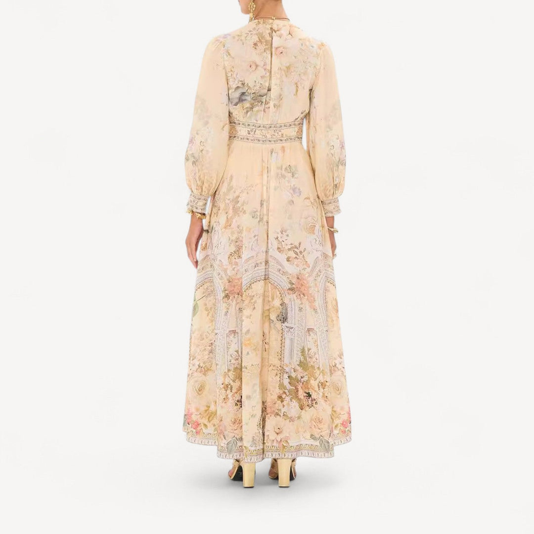 Boho Floral Maxi Dress