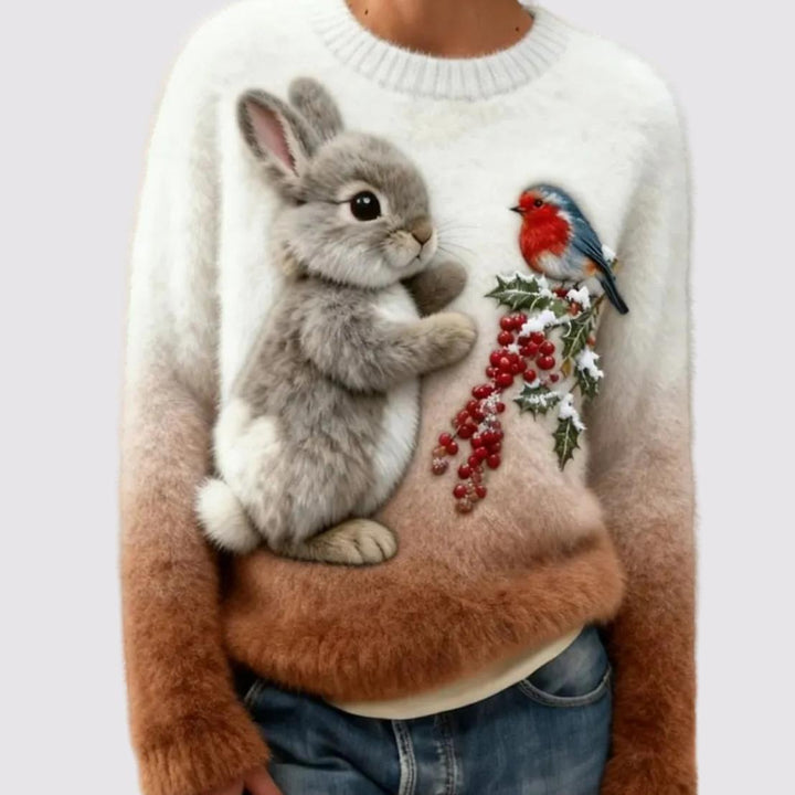 Luna - Frost Bunny Plush Jumper