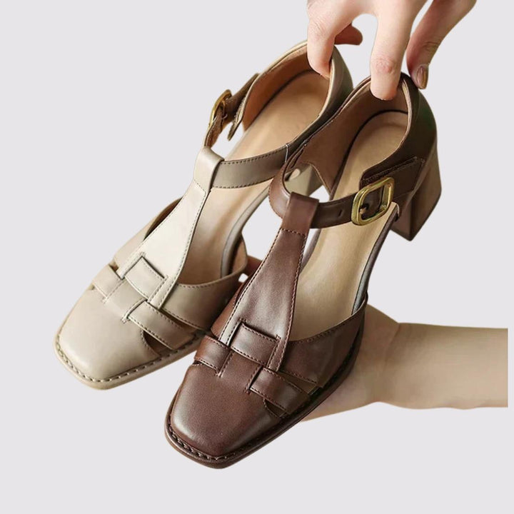 Michela - Square Toe Sandals
