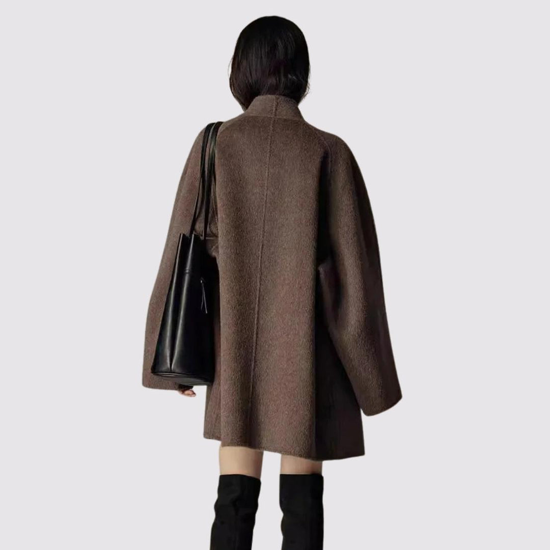 Wool Blend Double-Breasted