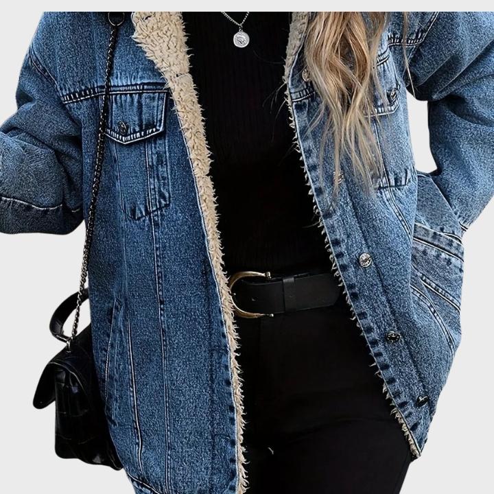 Women’s Casual Denim Winter Jacket