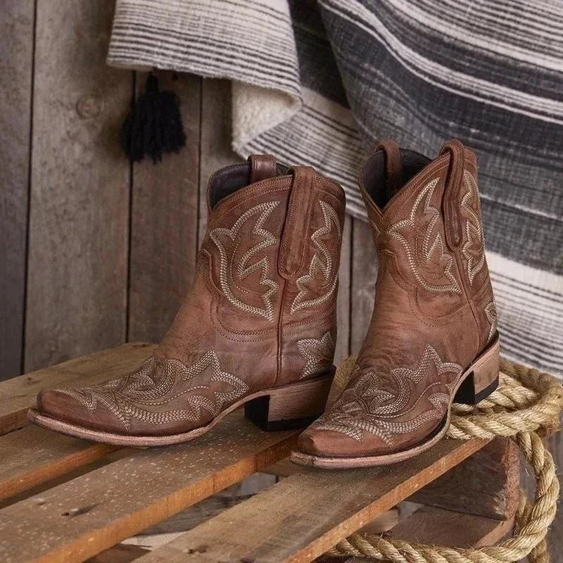 Katie | Women’s Western Mid Calf Cowboy Boots