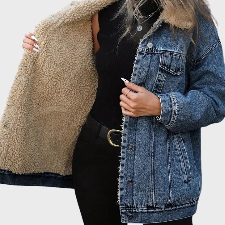 Women’s Casual Denim Winter Jacket