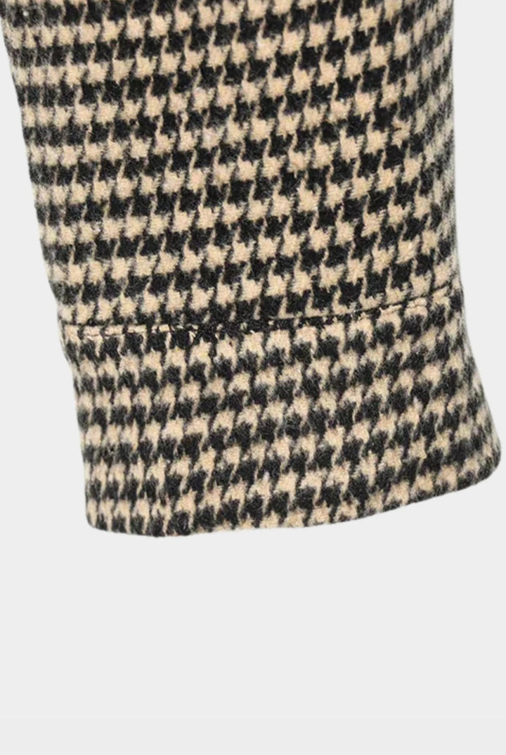 Eliza - Plaid Zip Bomber Jacket