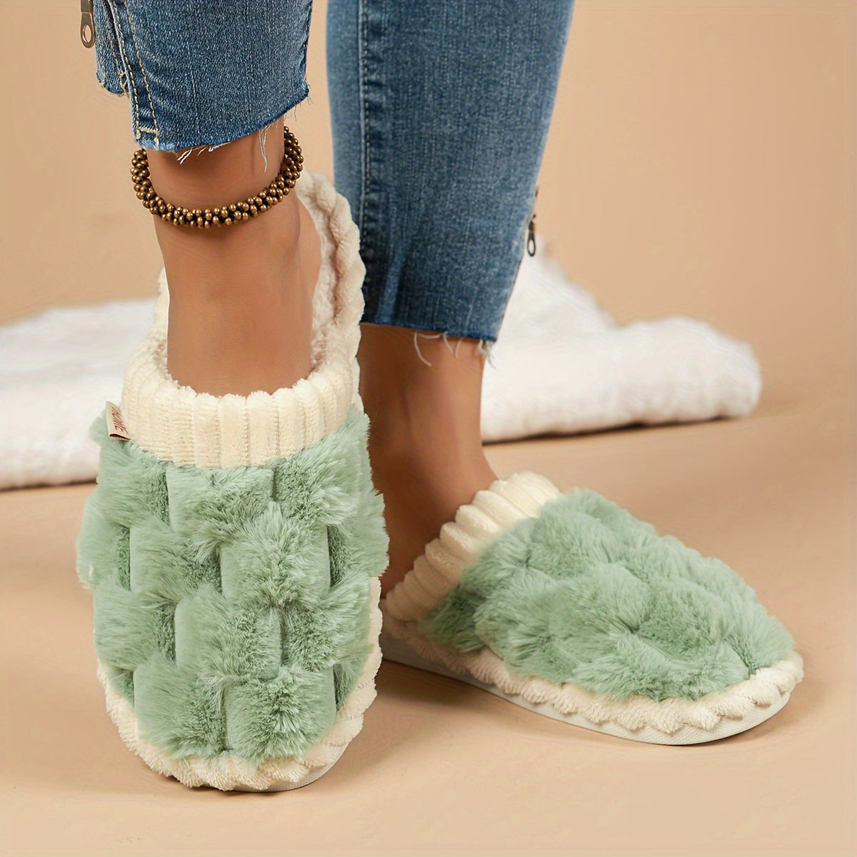 Noelle™ Cozy Plush Slippers