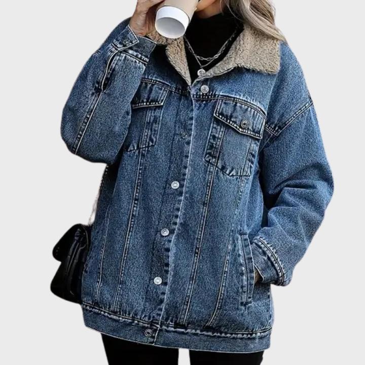 Women’s Casual Denim Winter Jacket