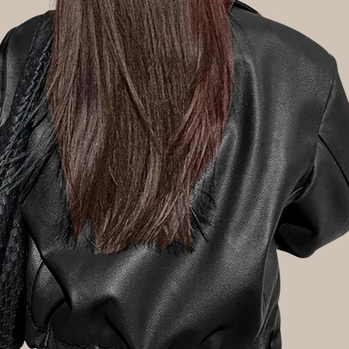 Women’s Retro Leather Jacket