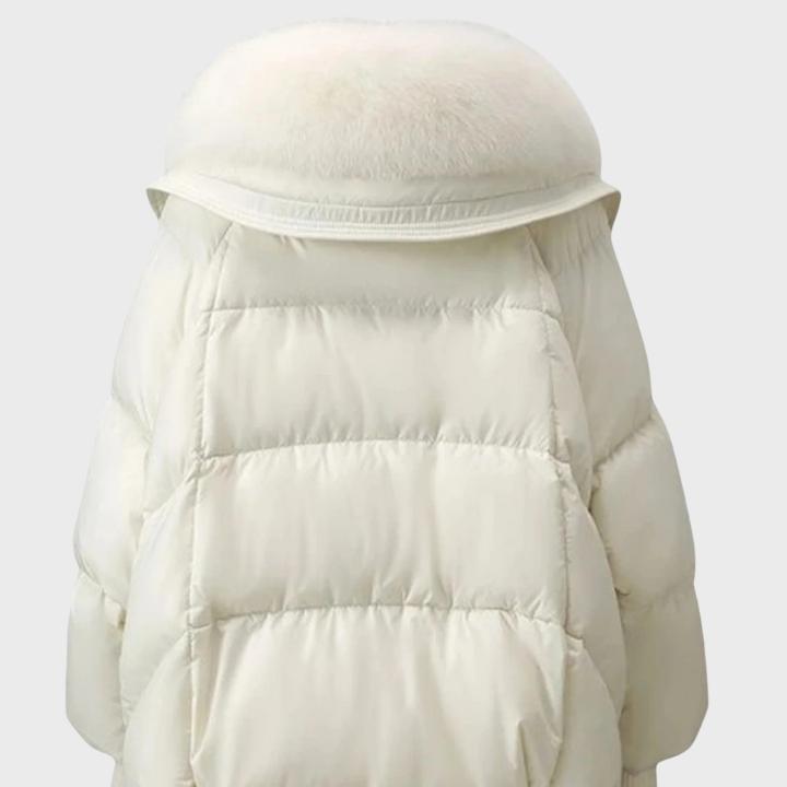 Women’s Fur-trim collar Puffer Cotton Jacket