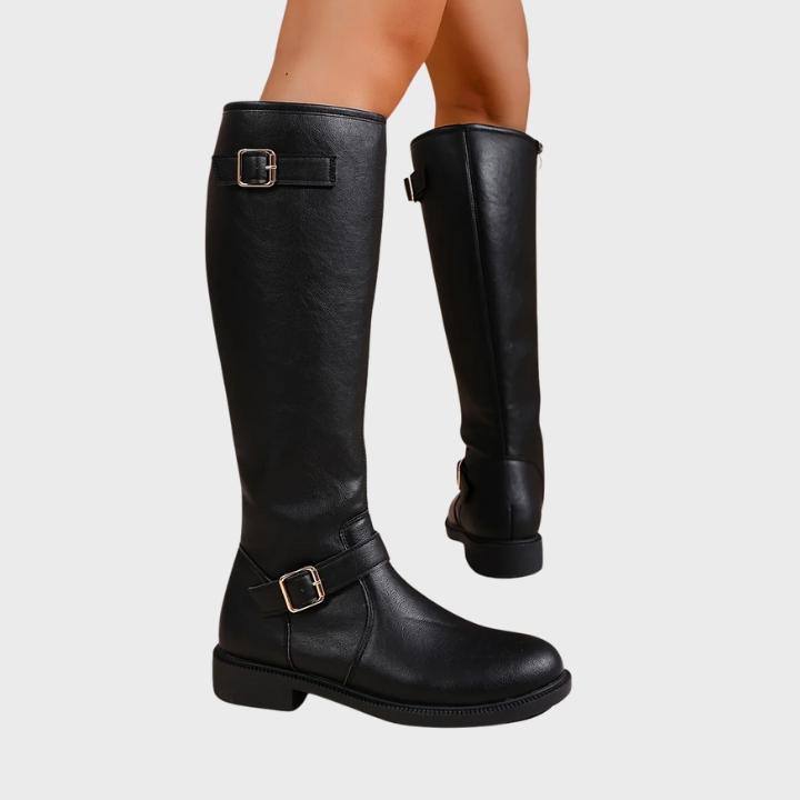 Women's Classic Knee-High Zipper Boots