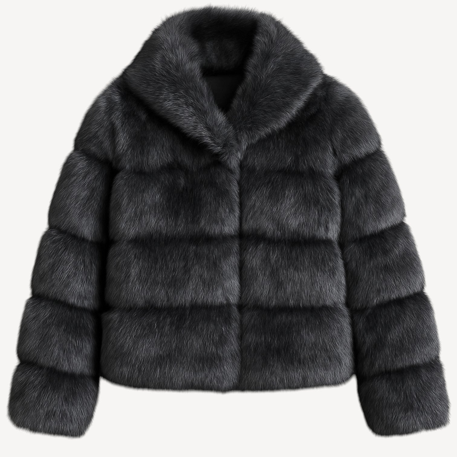 Luxury Faux Fur Jacket