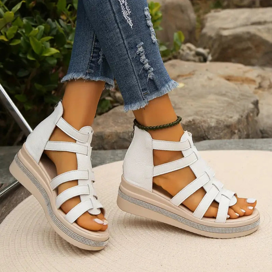 Chloe | Elegant Wedge Sandals