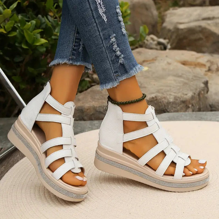 Chloe | Elegant Wedge Sandals