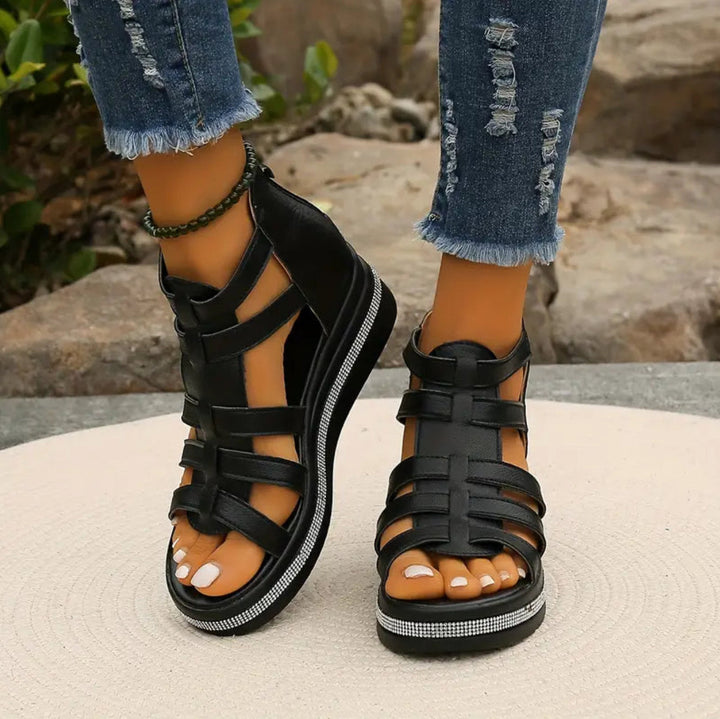 Chloe | Elegant Wedge Sandals