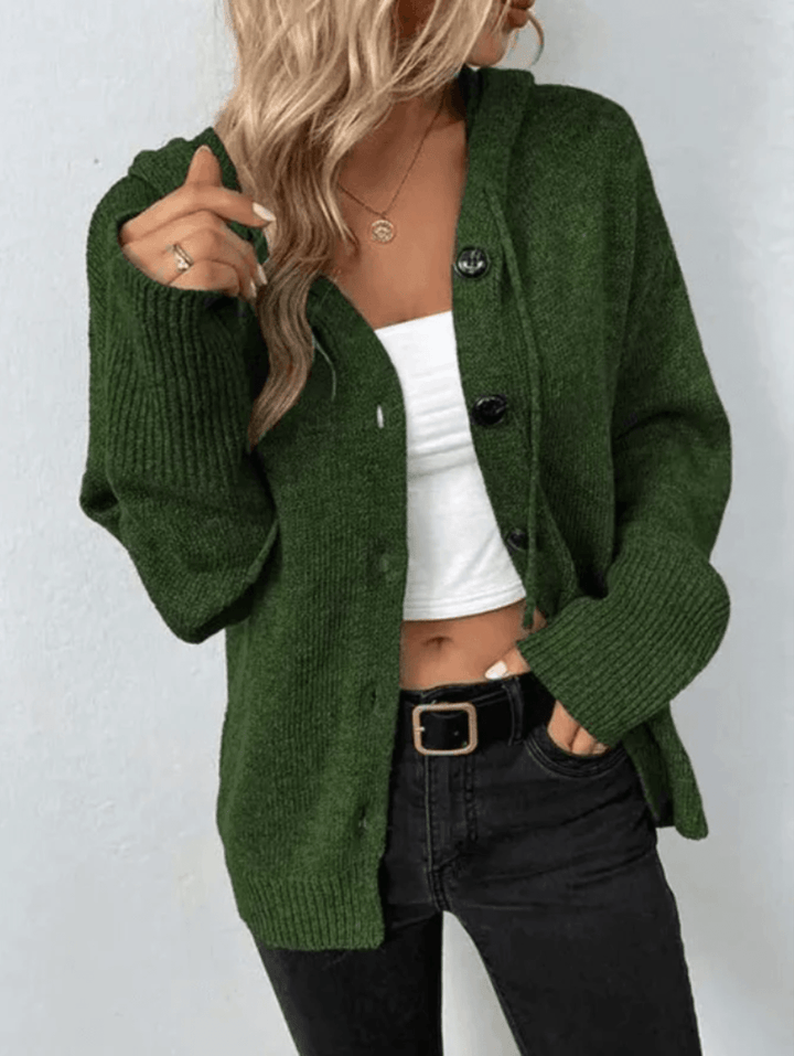 Cozy Oversized Hooded Cardigan for Women