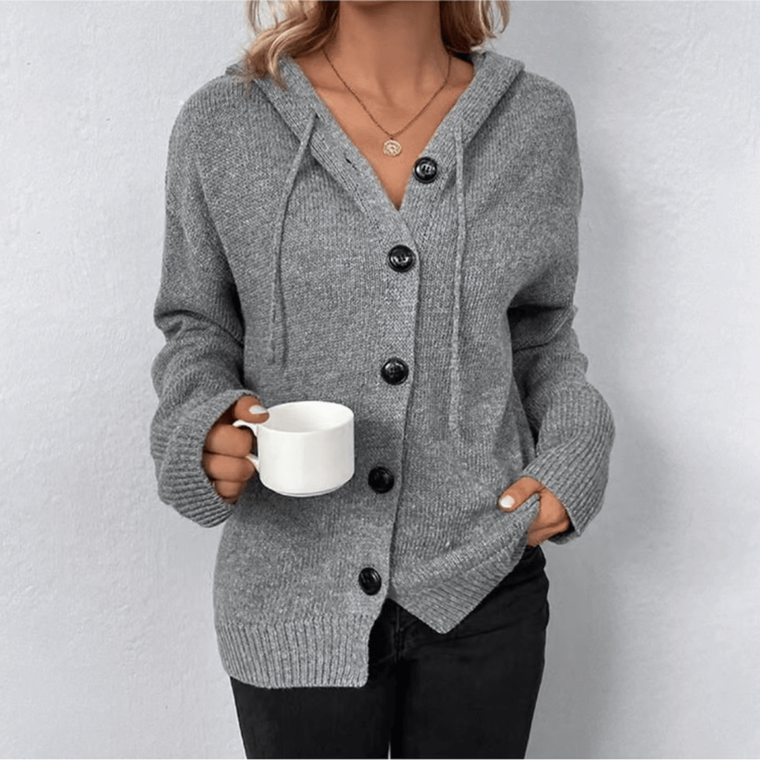 Cozy Oversized Hooded Cardigan for Women