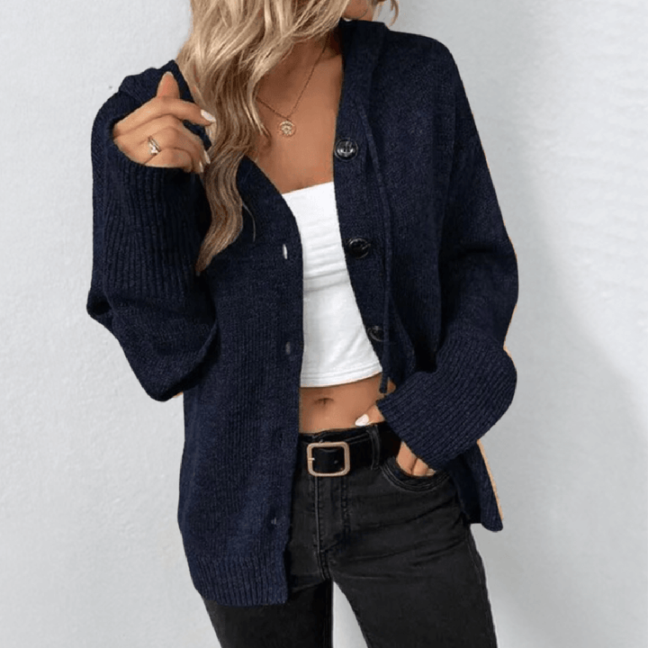 Cozy Oversized Hooded Cardigan for Women