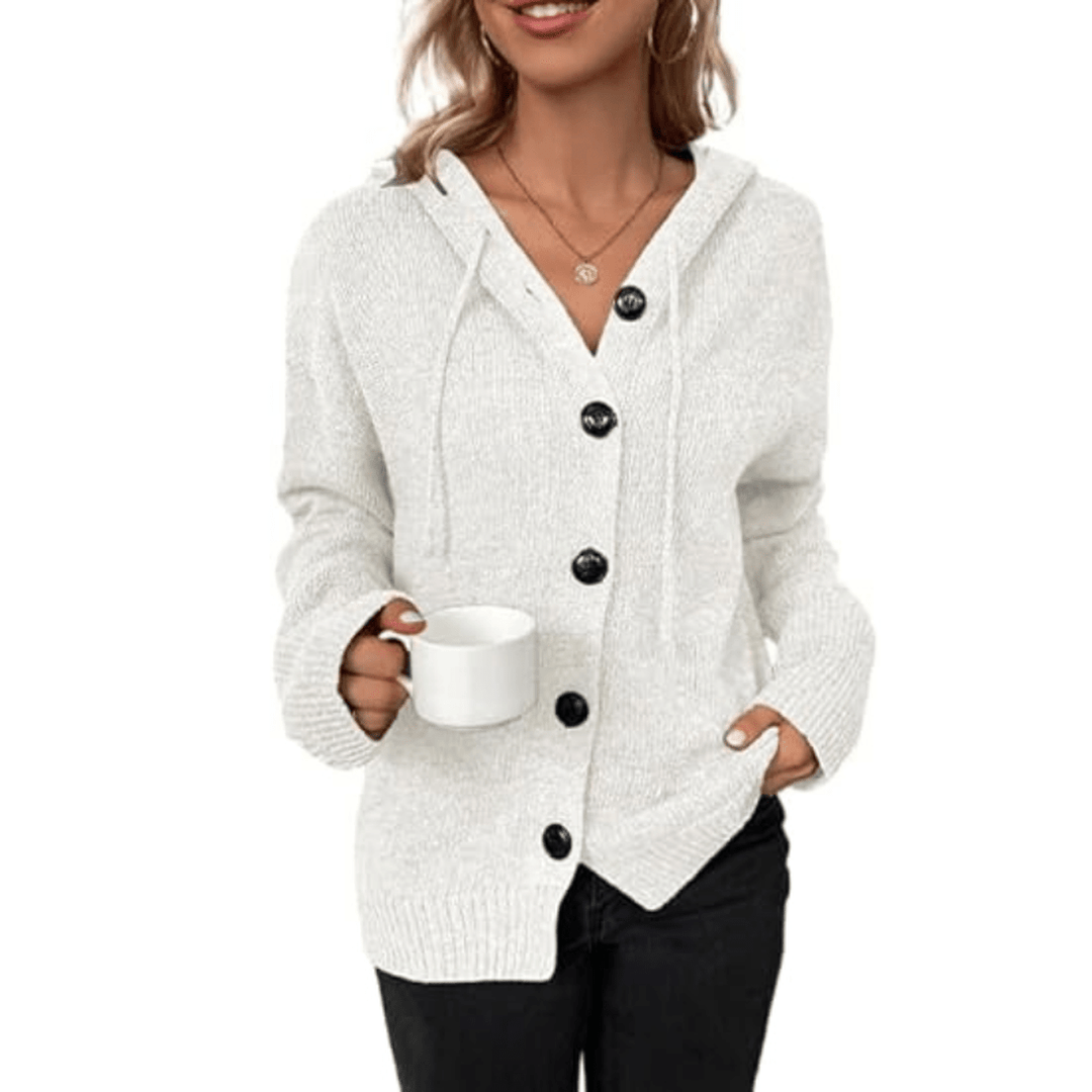 Cozy Oversized Hooded Cardigan for Women