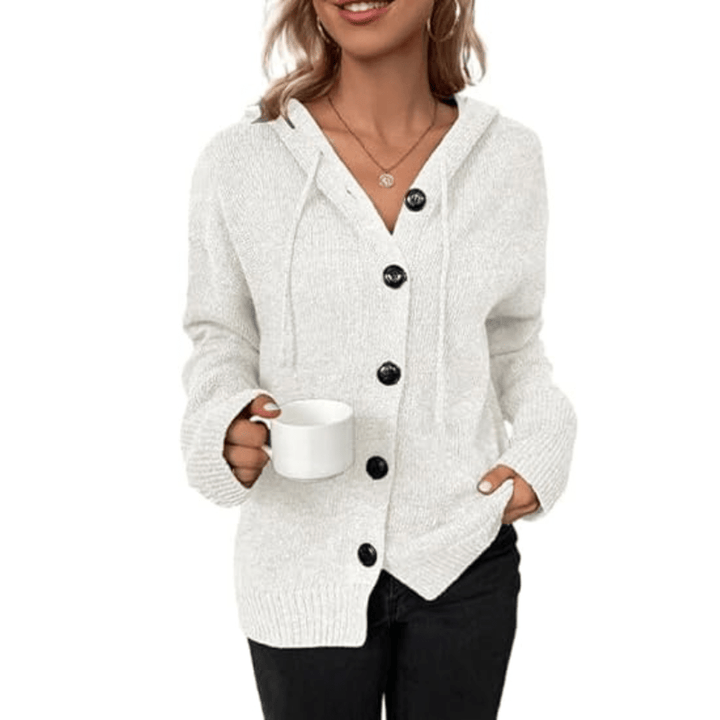 Cozy Oversized Hooded Cardigan for Women