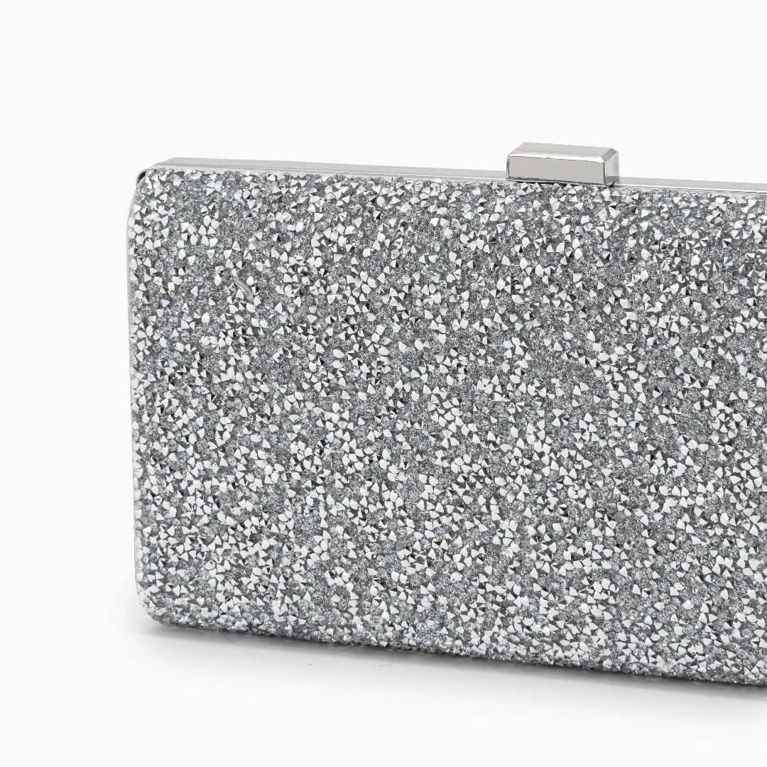 Esme - Crystal-Embellished Evening Clutch Bag