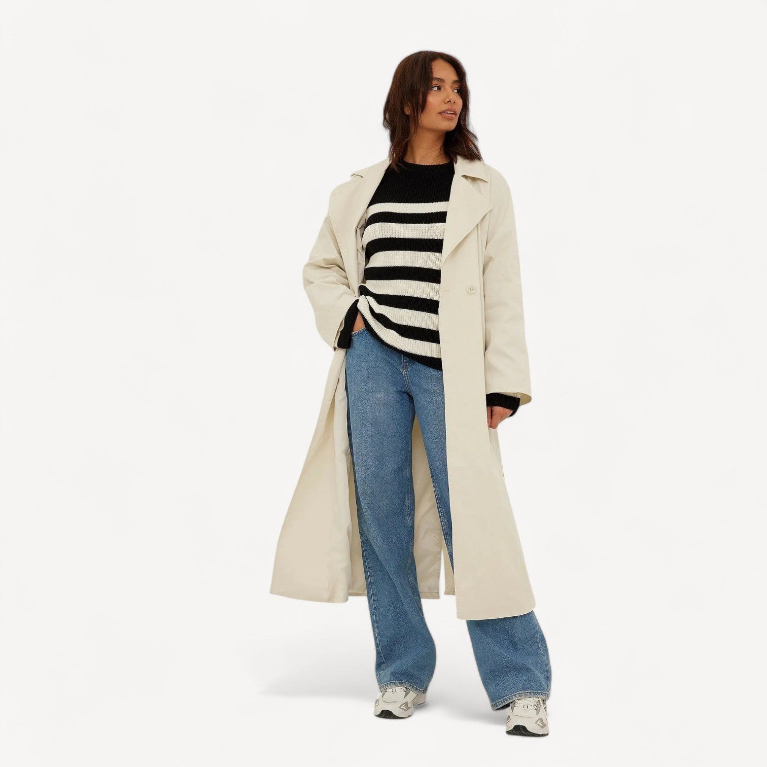 Women’s Long Wool Overcoat