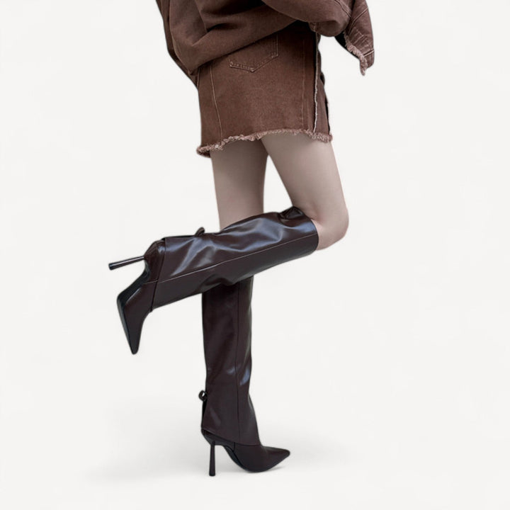 Pointed Toe Stiletto Boots