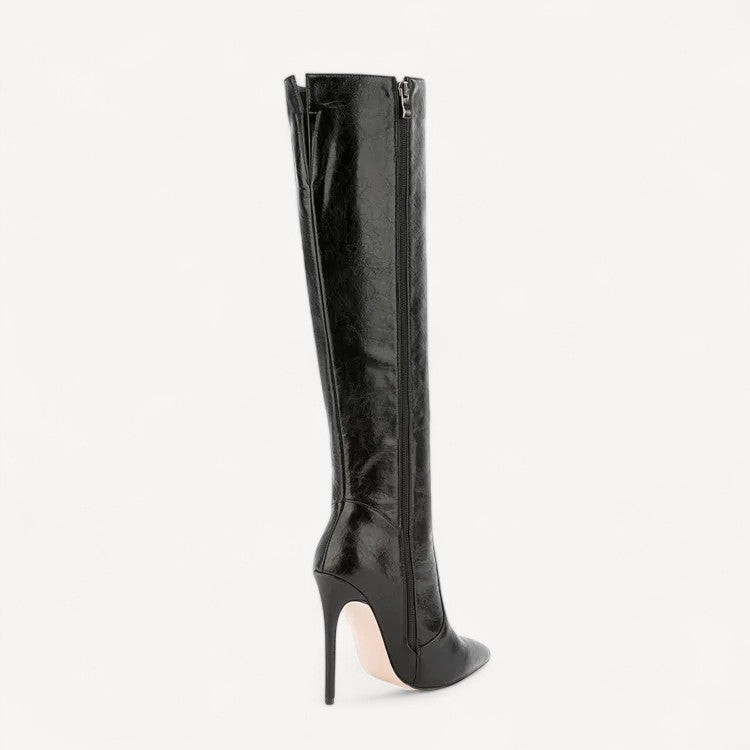 Stiletto Knee High Boots
