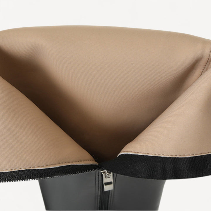 Davies | Square Toe Knee Boots