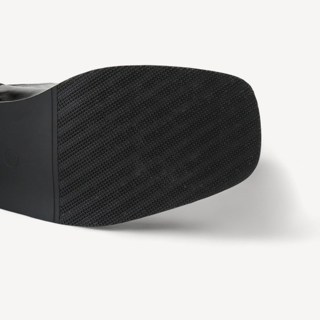 Davies | Square Toe Knee Boots