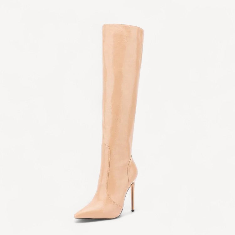 Stiletto Knee High Boots