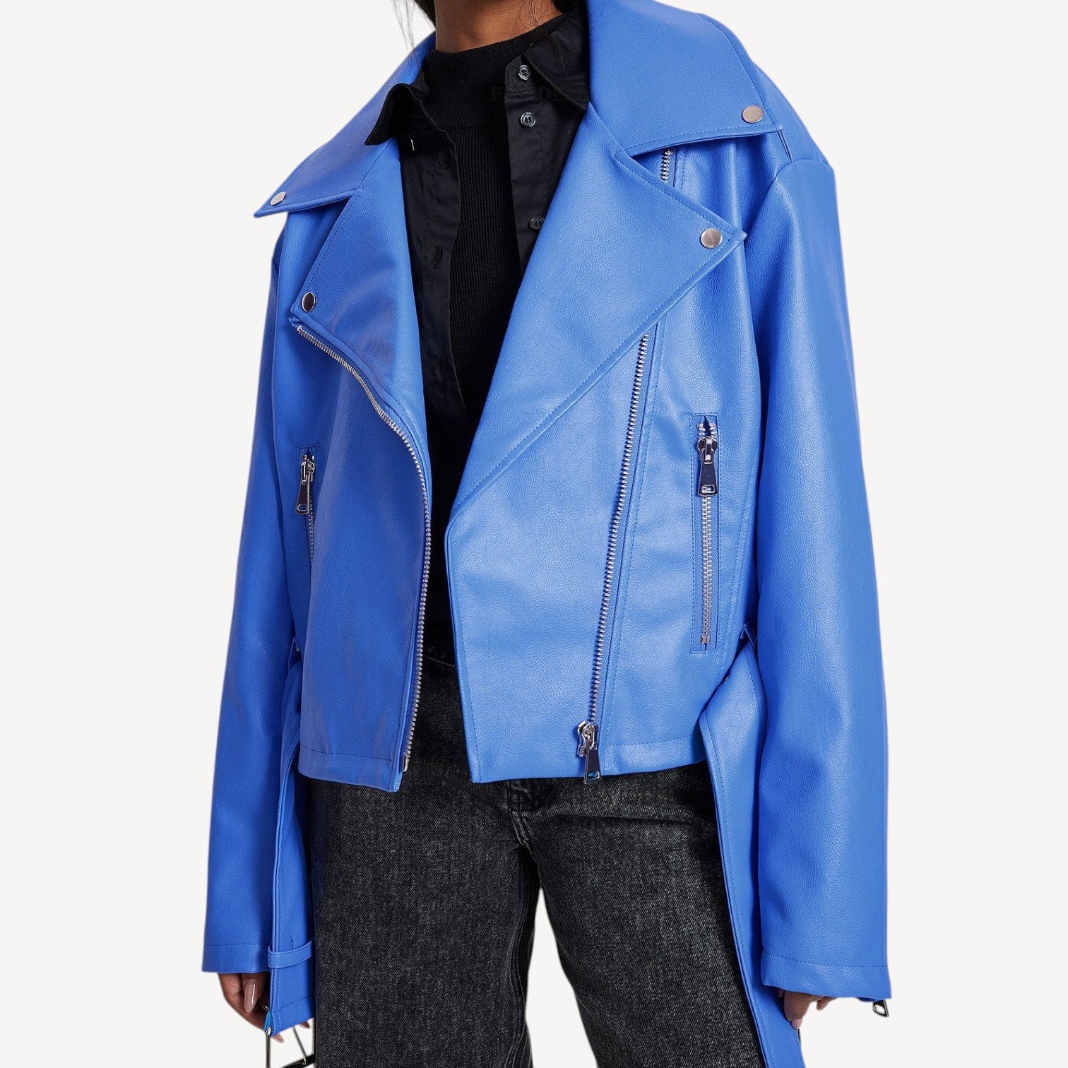 Bold Vegan Biker Jacket