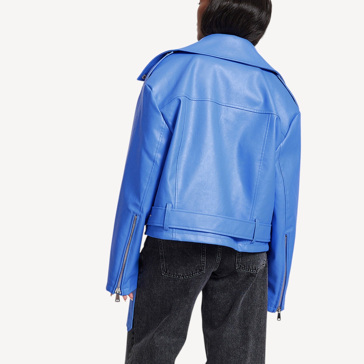 Bold Vegan Biker Jacket