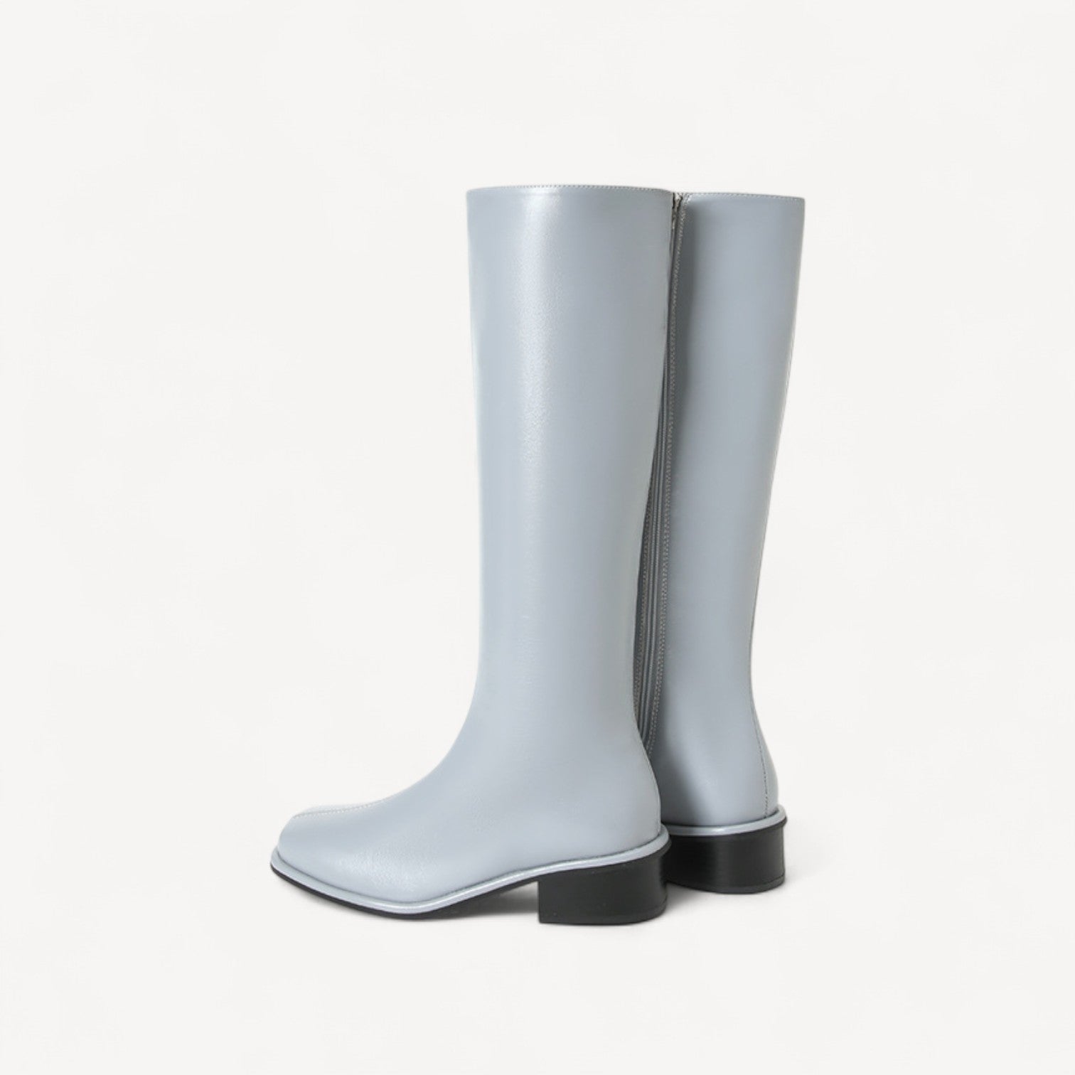 Davies | Square Toe Knee Boots