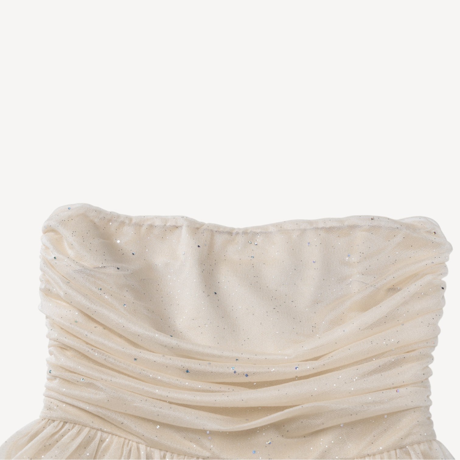 Elegant Strapless Sequin Dress