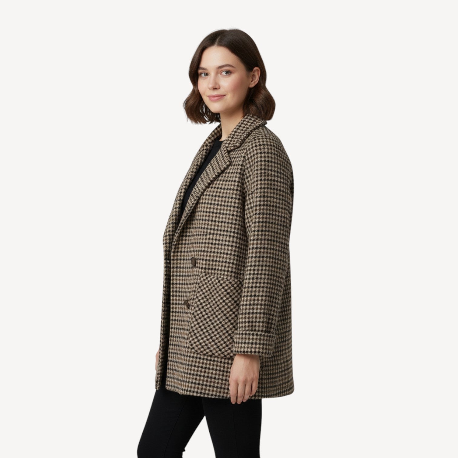 Vintage Houndstooth Women’s Jacket