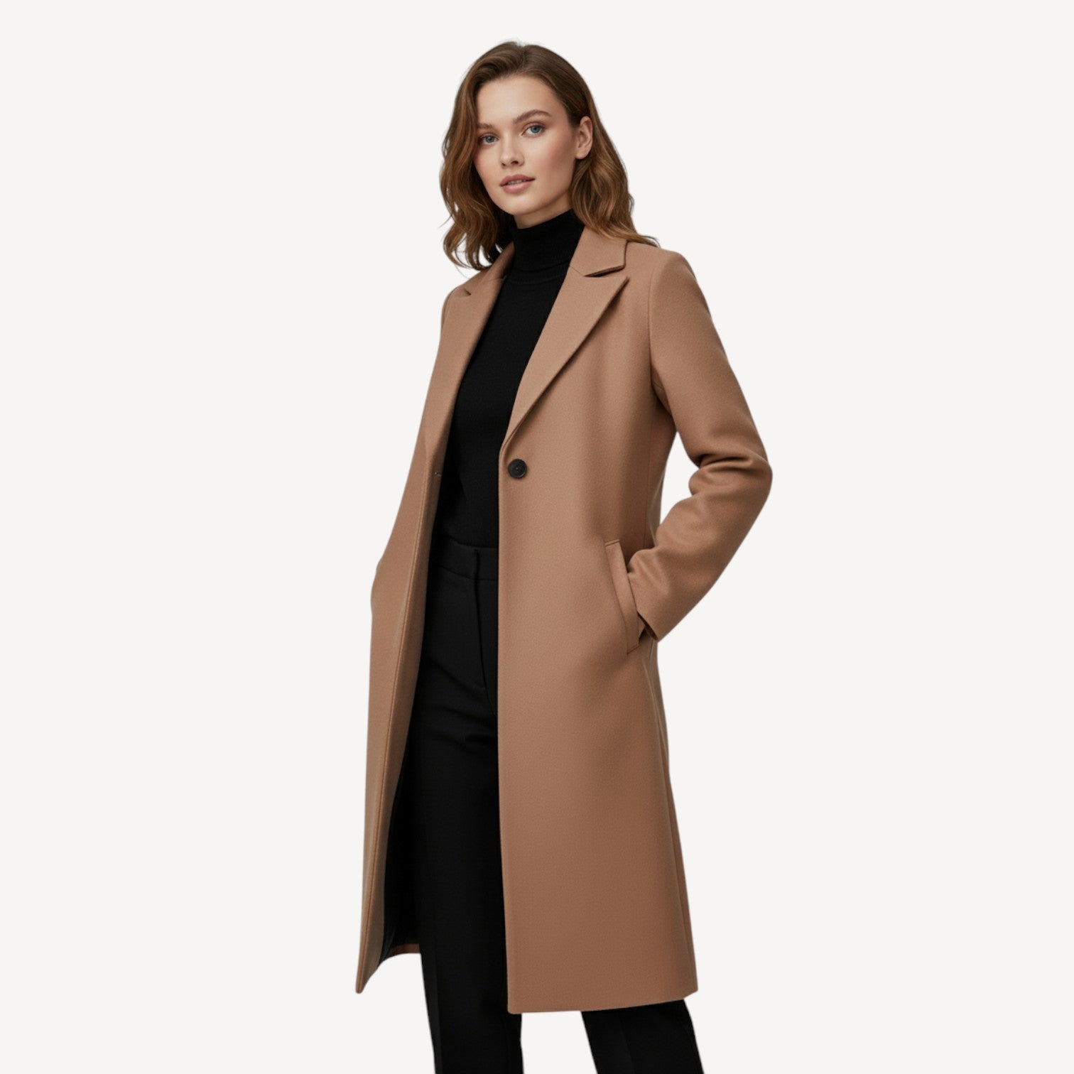 Classic Women’s Winter Overcoat